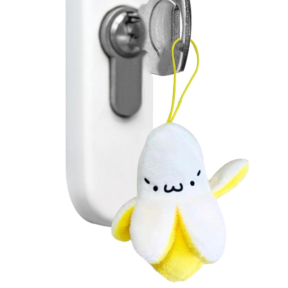 Amazon.co.jp: [PUCHEN] バナナぬいぐるみキーホルダー | ソフト